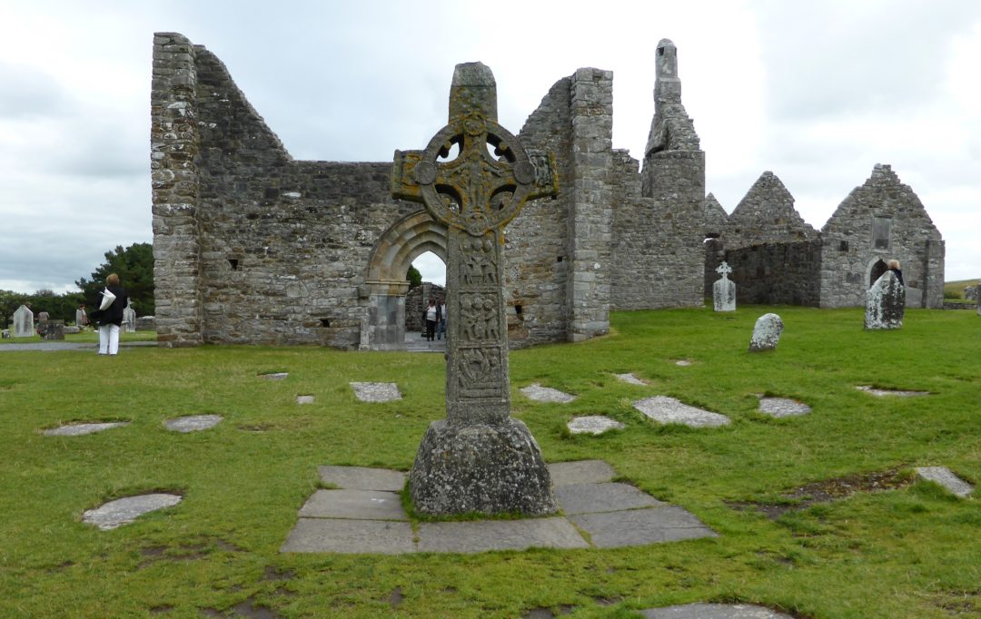 Keltisk kors ved Clonmacnoise