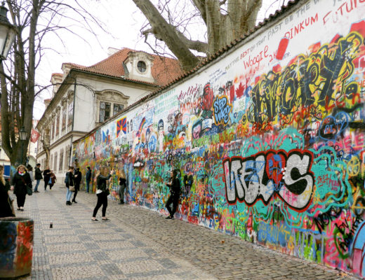 Lennonmuren i Prag